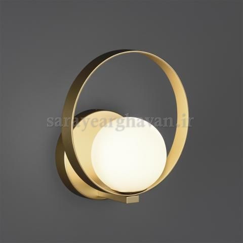 دیوارکوب(چراغ دیواری)مدرن فلزی تک شعله ، ارسال با حباب D160