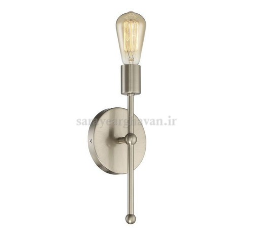 دیوارکوب(چراغ دیواری) مدرن فلزی تک شعله ، با طراحی لوکس و کاربردی D142