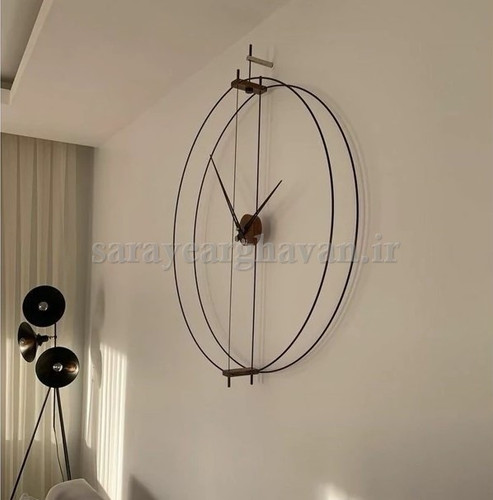 ساعت دیواری فلزی مدرن، کد H104