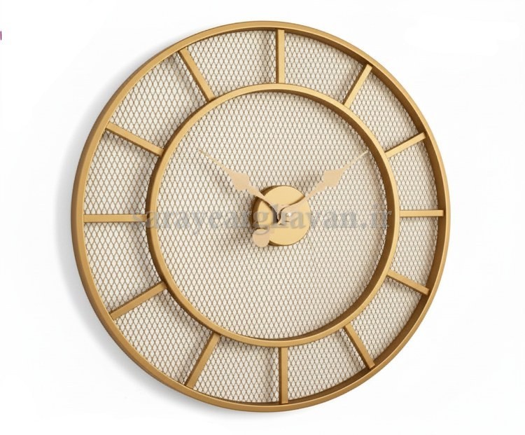 ساعت دیواری فلزی مدرن، کد H116