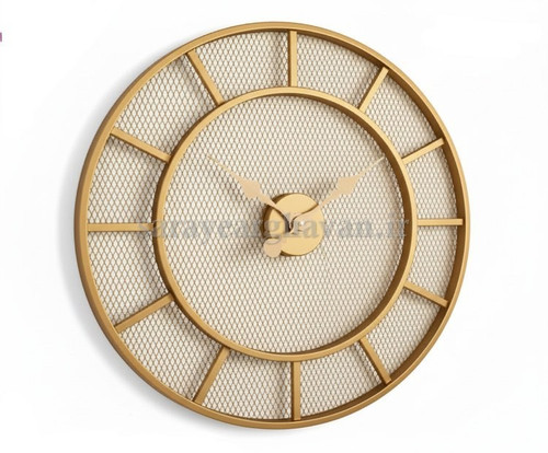 ساعت دیواری فلزی مدرن، کد H116