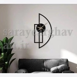 ساعت دیواری مدرن فلزی کد H407
