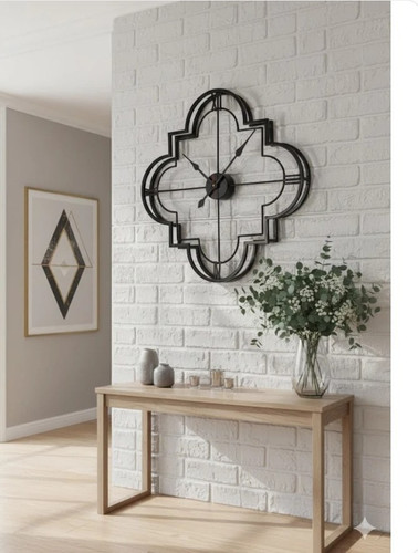 ساعت دیواری فلزی مدرن کد H102
