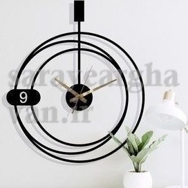 ساعت دیواری مدرن فلزی، کدH133