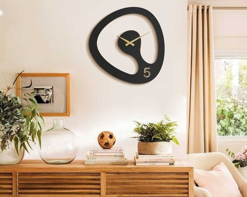 ساعت دیواری مدرن فلزی کد H322