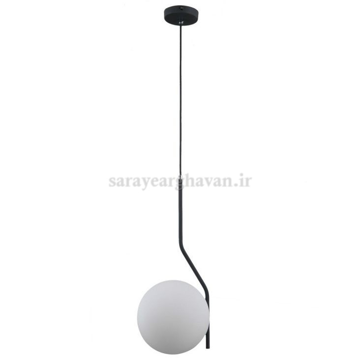 لوستر آویز مولکولی مدرن فلزی تک شعله با طراحی خاص(ارسال با حباب)  کد A254