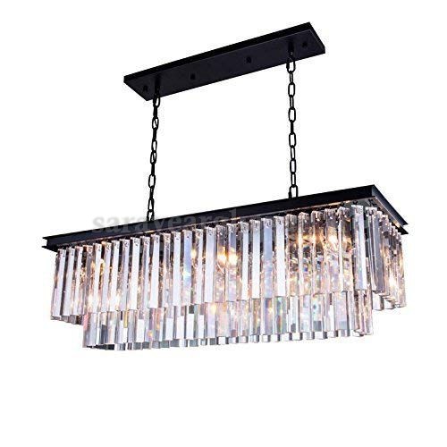 لوستر کانتری کریستالی مدرن فلزی طراحی خاص کد C101