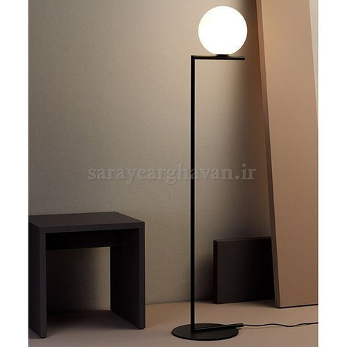 آباژور ایستاده مدرن فلزی تک شعله(ارسال با حباب) R118