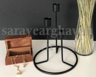 جاشمعی رومیزی مدرن فلزی N140