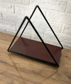 استند(شلف باکس) دیواری مدرن فلزی کد G283 (با رویه MDF)