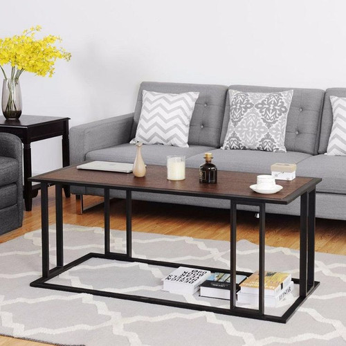 میز عسلی و جلو مبلی مدرن فلزی (رویهMDF) کد M108 | شیک و کاربردی