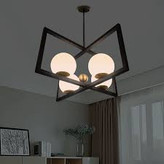 لوستر آویز مولکولی مدرن فلزی 4 شعله کد A106 | طراحی شیک (ارسال با حباب)